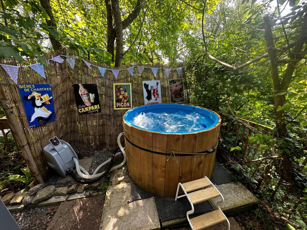 Remarkable Boultons Barn With Hot Tub Newton Abbot Exteriér fotografie